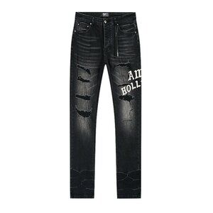 AMIRI Black Distressed Jeans